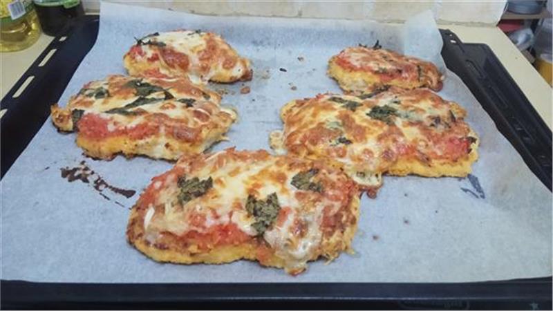 שניצל  עוף עם פרמזן