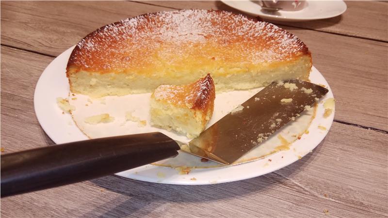 עוגת גבינת ריקוטה עם לימון מופלאה