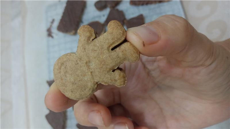 עוגיות דיג'סטיב, עוגיות מקמח מלא חצי מתוקות