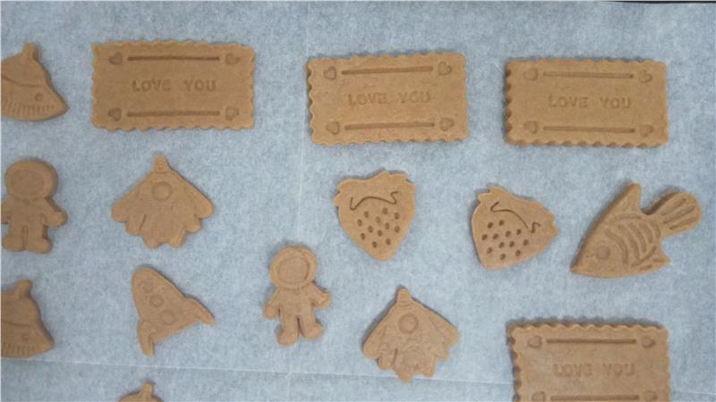 עוגיות דיג'סטיב, עוגיות מקמח מלא חצי מתוקות