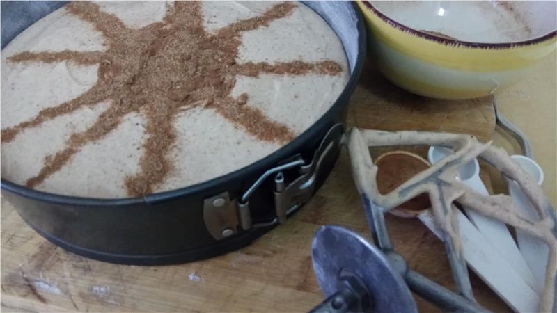 עוגת שמנת וקינמון מענגת