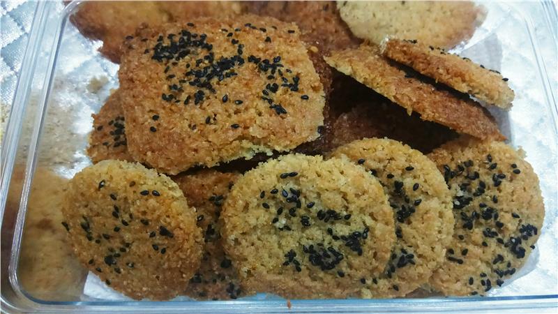 עוגיות קוקוס ושיבולת שועל, ללא קמח