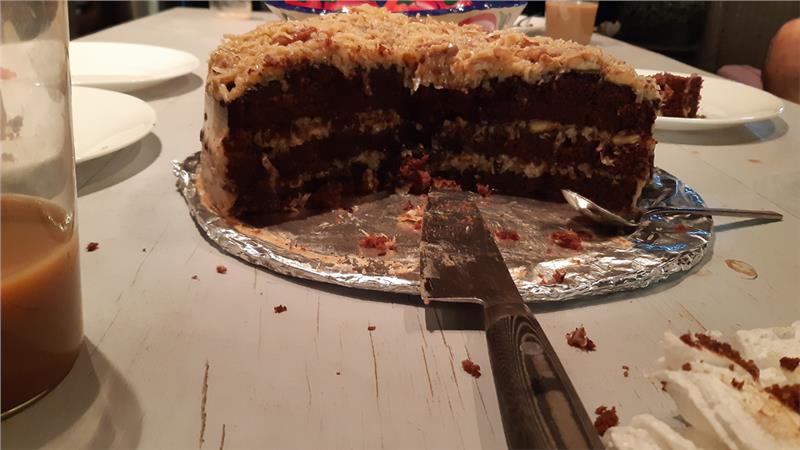 עוגת שוקולד גרמנית