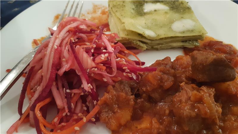 לזניה עם פסטו נוסח איטליה, מתכון לחג השבועות