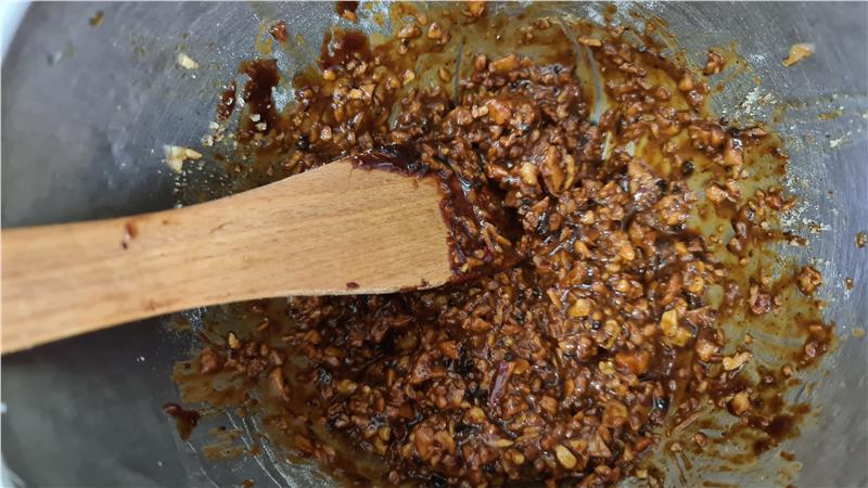 עוגת אגוזים ותפוחים הכי טובה