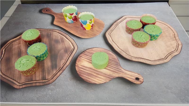 קאפקייקס שקדים ופיסטוק