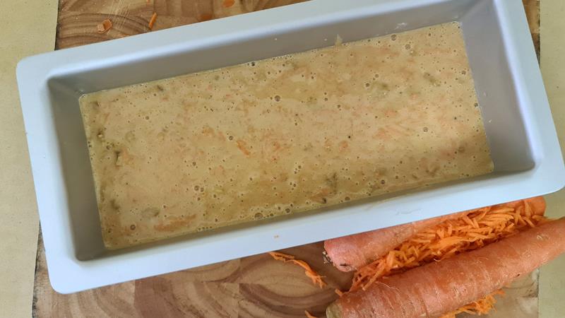 עוגת גזר בחושה עם אגוזי מלך