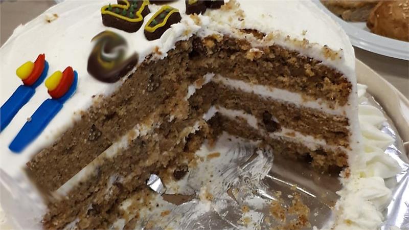 עוגת גזר  חגיגית 3 שכבות