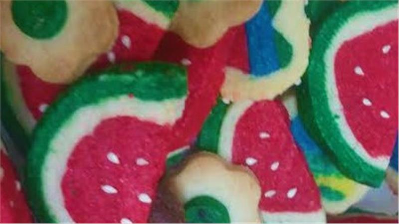 עוגיות אבטיח לקיץ חם