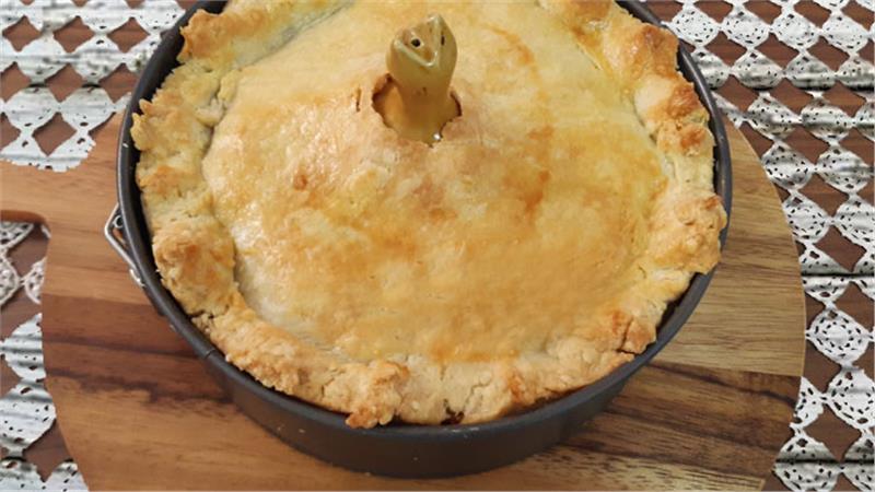 קלתית בצק מים חמים, קלתית לפאי בשר