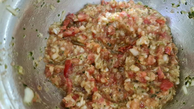 שעועית לבנה עם בצל