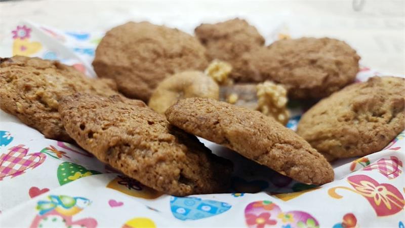 עוגיות תאנים ואגוזים נהדרות, עוגיות תאנים יבשות  ואגוזים נהדרות