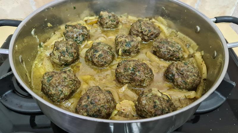 קציצות בקר חגיגיות, קציצות בשר לארוחת שבת