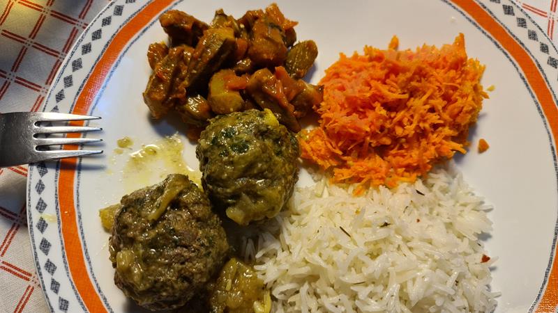 קציצות בקר חגיגיות, קציצות בשר לארוחת שבת