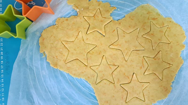 עוגיות גזר קלות להכנה, עוגיות גזר בצורות