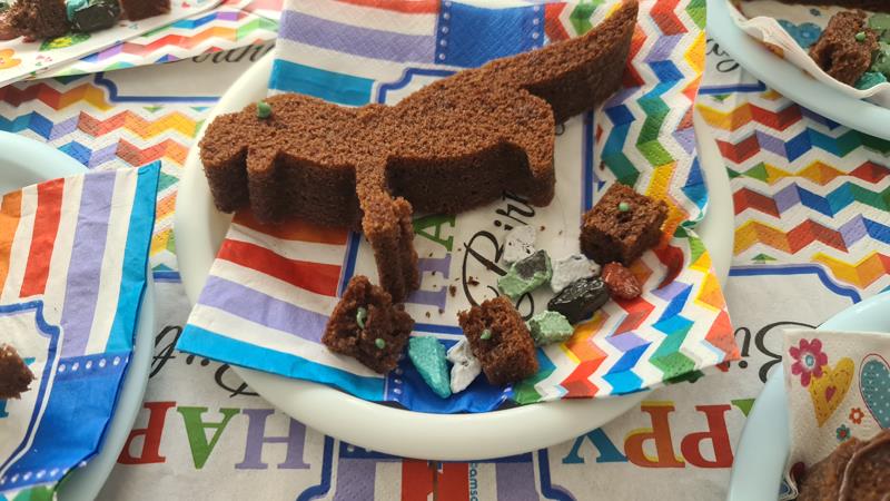 עוגת דינוזאור אישית ליום הולדת, עוגה אישית של בראוניז פארק היורה