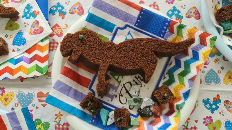 עוגת דינוזאור אישית ליום הולדת, עוגה אישית של בראוניז פארק היורה