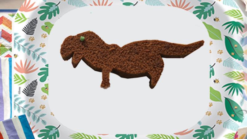 עוגת דינוזאור אישית ליום הולדת, עוגה אישית של בראוניז פארק היורה