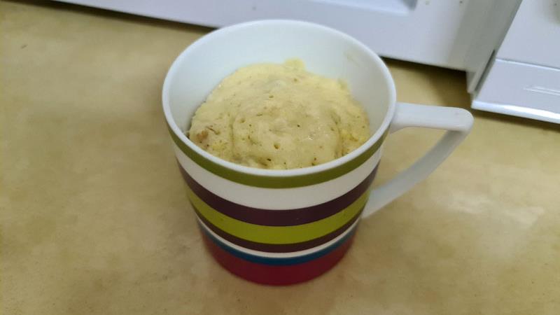 עוגת מאג בננה הכי טעימה וקלה להכנה, עוגת בננה בספל ב-2 דקות