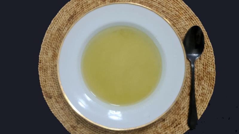 מרק עוף אמיתי צח ליום גשום