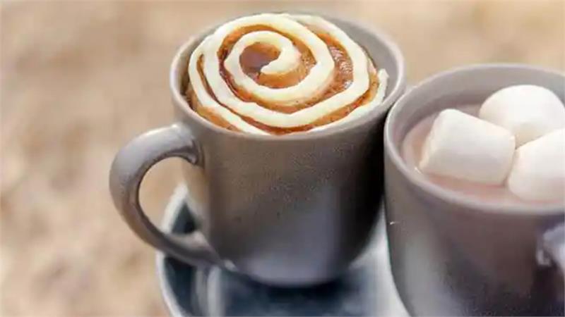 עוגת רול קינמון במאג מוכנה במיקרוגל תוך פחות מדקה