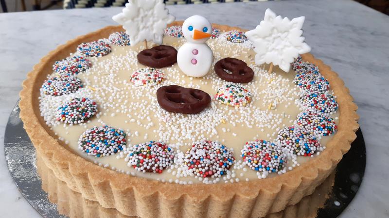 פאי שוקולד לבן וחגיגי, טארט שוקולד לבן וחגיגי