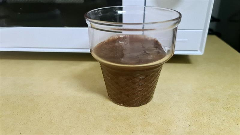 עוגת מאג גלידה ושוקולד, עוגת גלידה ושוקולד במאג בקלי קלות