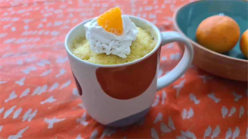 עוגת מאג קלמנטינה, עוגת קלמנטינה במאג בפחות מ-5 דקות