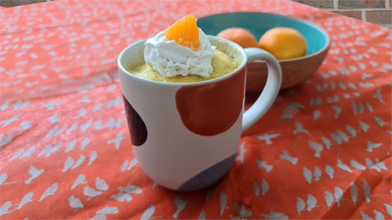 עוגת מאג קלמנטינה, עוגת קלמנטינה במאג בפחות מ-5 דקות