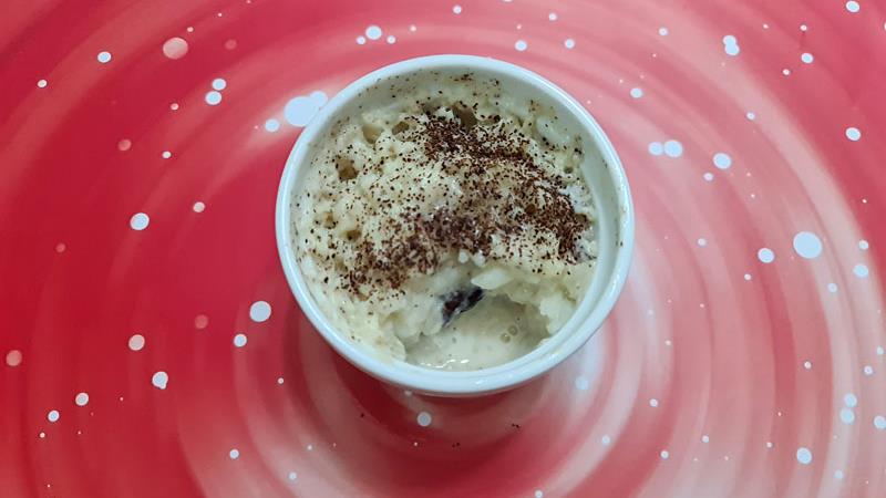 פודינג אורז לשניים