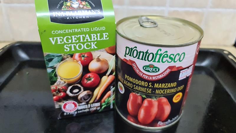 מרק עגבנית קרמי לשניים