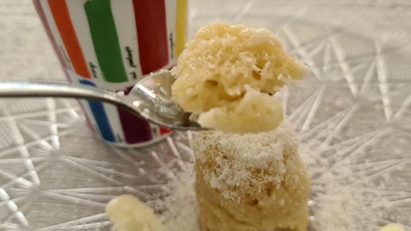 עוגת מאג לבנה, עוגה מון בלאן בספל  בפחות מ-5 דקות