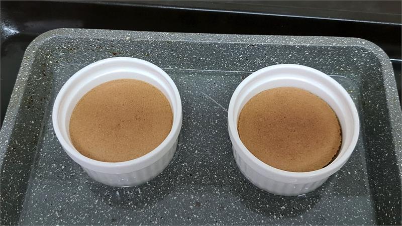 קרם ברולה שוקולד לשניים