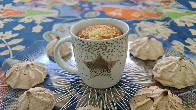 עוגת מאג צהובה, עוגה צהובה במאג בפחות מ-5 דקות