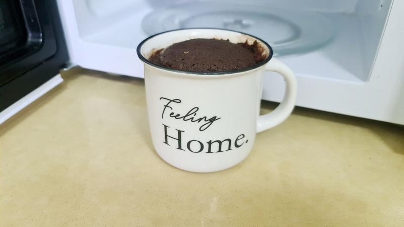 עוגת מאג שוקולד צ'ילי, עוגת שוקולד צ'ילי במאג בפחות מ-5 דקות