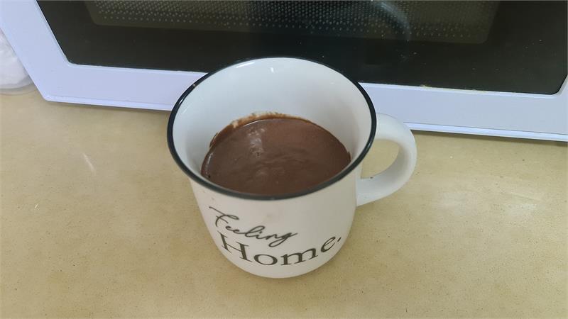 עוגת מאג שוקולד צ'ילי, עוגת שוקולד צ'ילי במאג בפחות מ-5 דקות