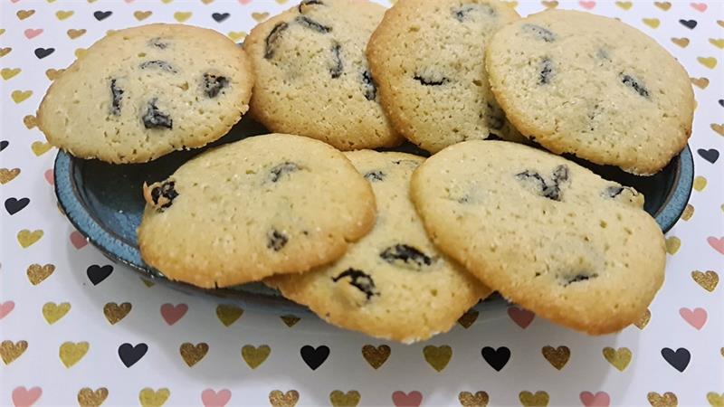 עוגיות צימוקים הכי טעימות