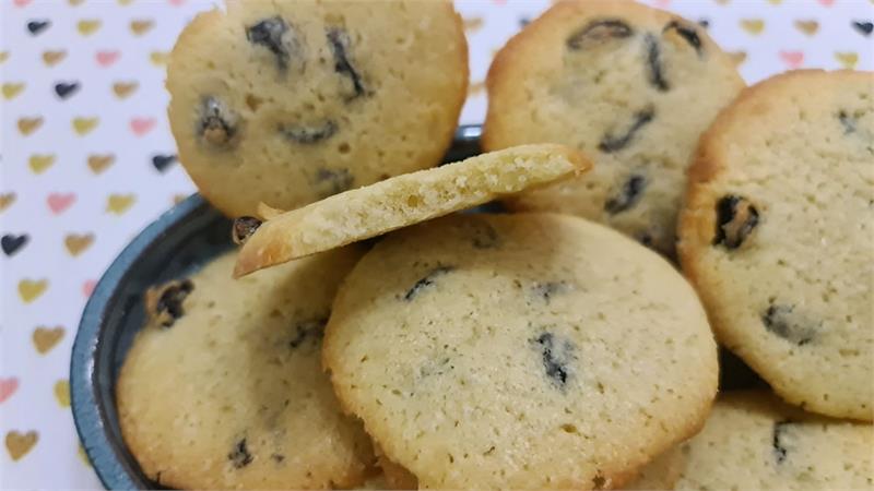 עוגיות צימוקים הכי טעימות