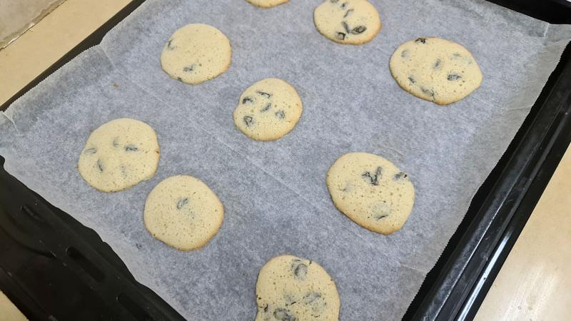 עוגיות צימוקים הכי טעימות