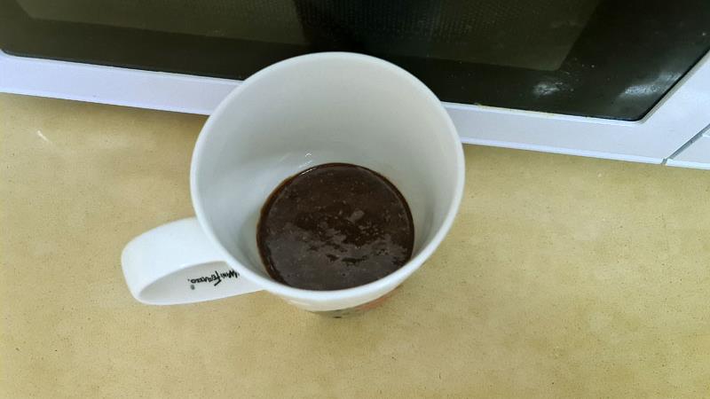 עוגת מאג שוקולד פליאו, עוגת שוקולד פליאו במאג בפחות מ-5 דקות