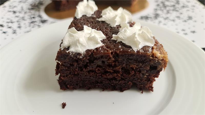 עוגת שוקולד וקפה לשניים 