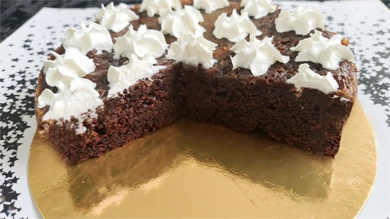 עוגת שוקולד וקפה לשניים 