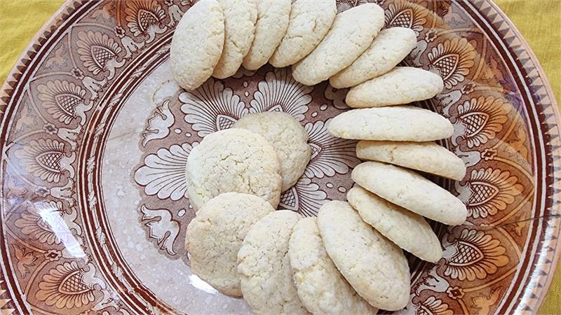 עוגיות קמח אורז נהדרות, עוגיות מהממלכה הפרסית. עוגיות ללא קמח. 
