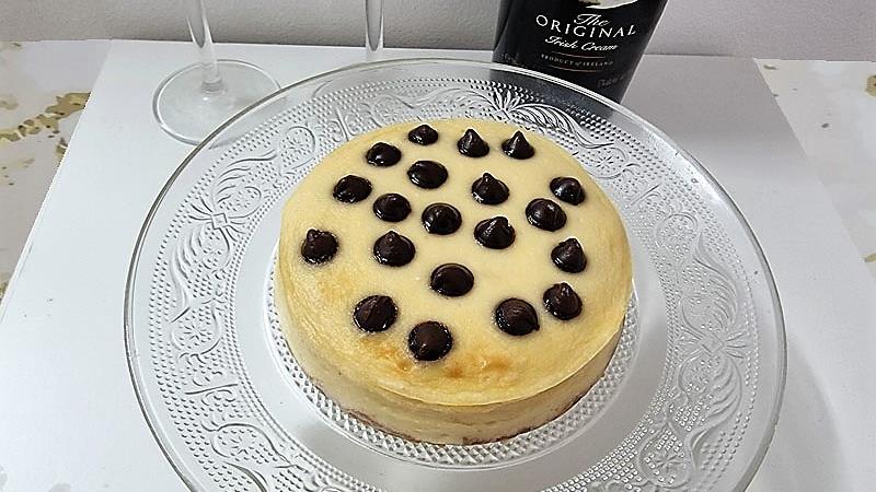 עוגת גבינה ואייריש קרים לשניים