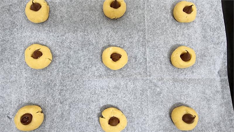 עוגיות בוהן נוטלה