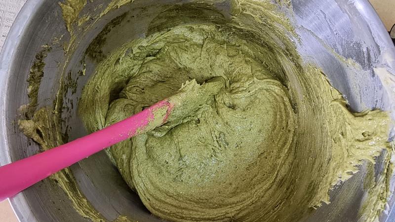 עוגת תה ירוק יפאני וקרם תפוז, עוגת מאצ'ה עם קרם תפוז הכי טעימה