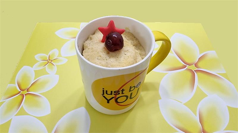 עוגת מאג דובדבנים, עוגת דובדבנים במאג בפחות מ-5 דקות