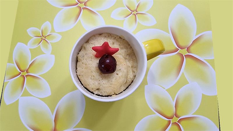 עוגת מאג דובדבנים, עוגת דובדבנים במאג בפחות מ-5 דקות