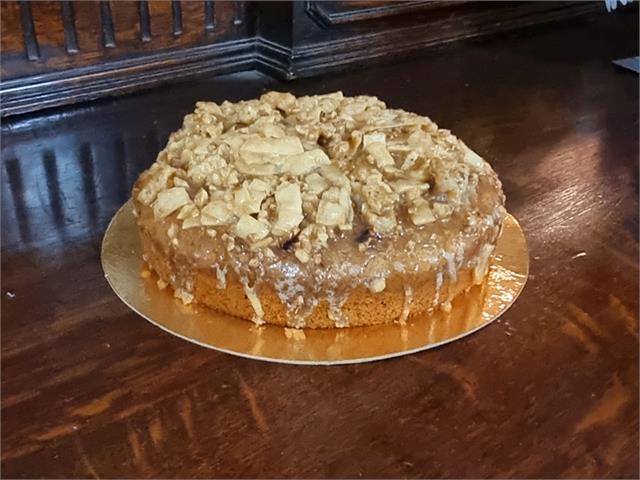 עוגת דלעת נהדרת ופריכה בתבנית קוטר 18 ס"מ