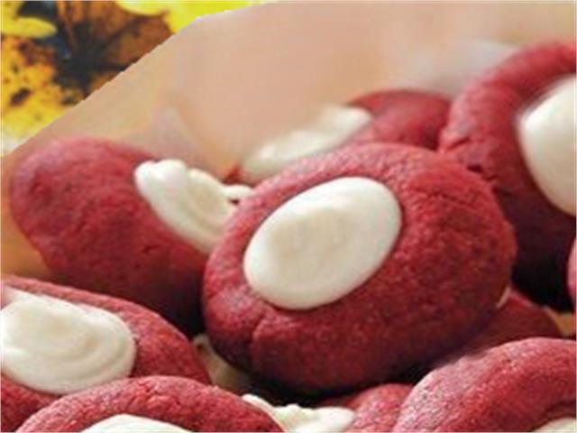 עוגיות בוהן קטיפה אדומה ושוקולד לבן הכי טעימות וקלות להכנה!